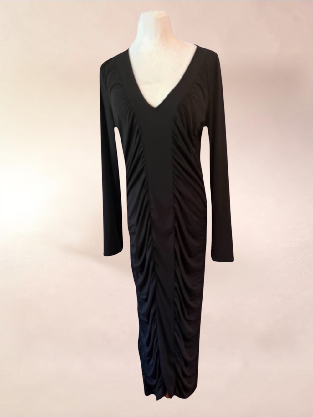 MARLENE BIRGER Delisa Ruched Maxi Dress Size M/L

NEW WITHOUT TAGS
